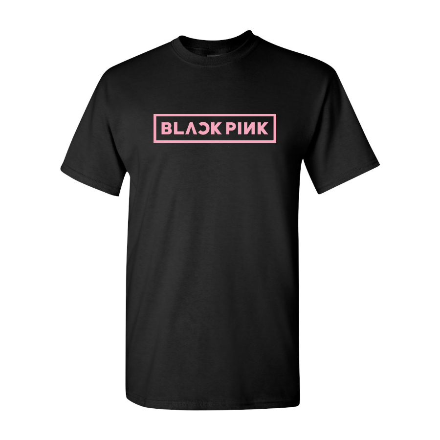 Men's  Blackpink Logo Cotton T-Shirt