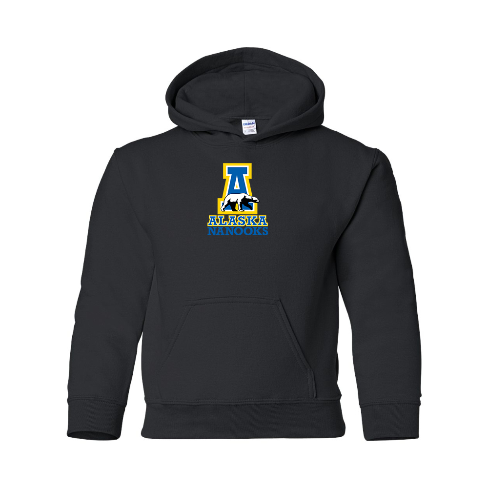Youth Alaska Nanooks Gildan Heavy Blend  Hooded Sweatshirt