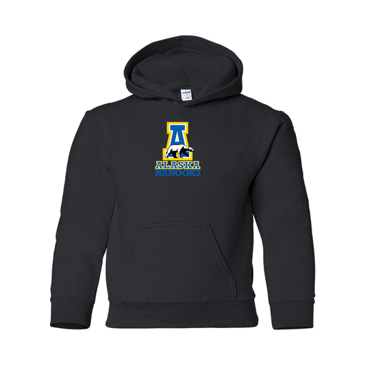 Youth Alaska Nanooks Gildan Heavy Blend  Hooded Sweatshirt