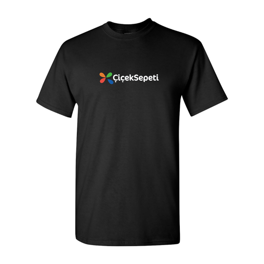 Men's Ciceksepeti Logo Cotton T-Shirt