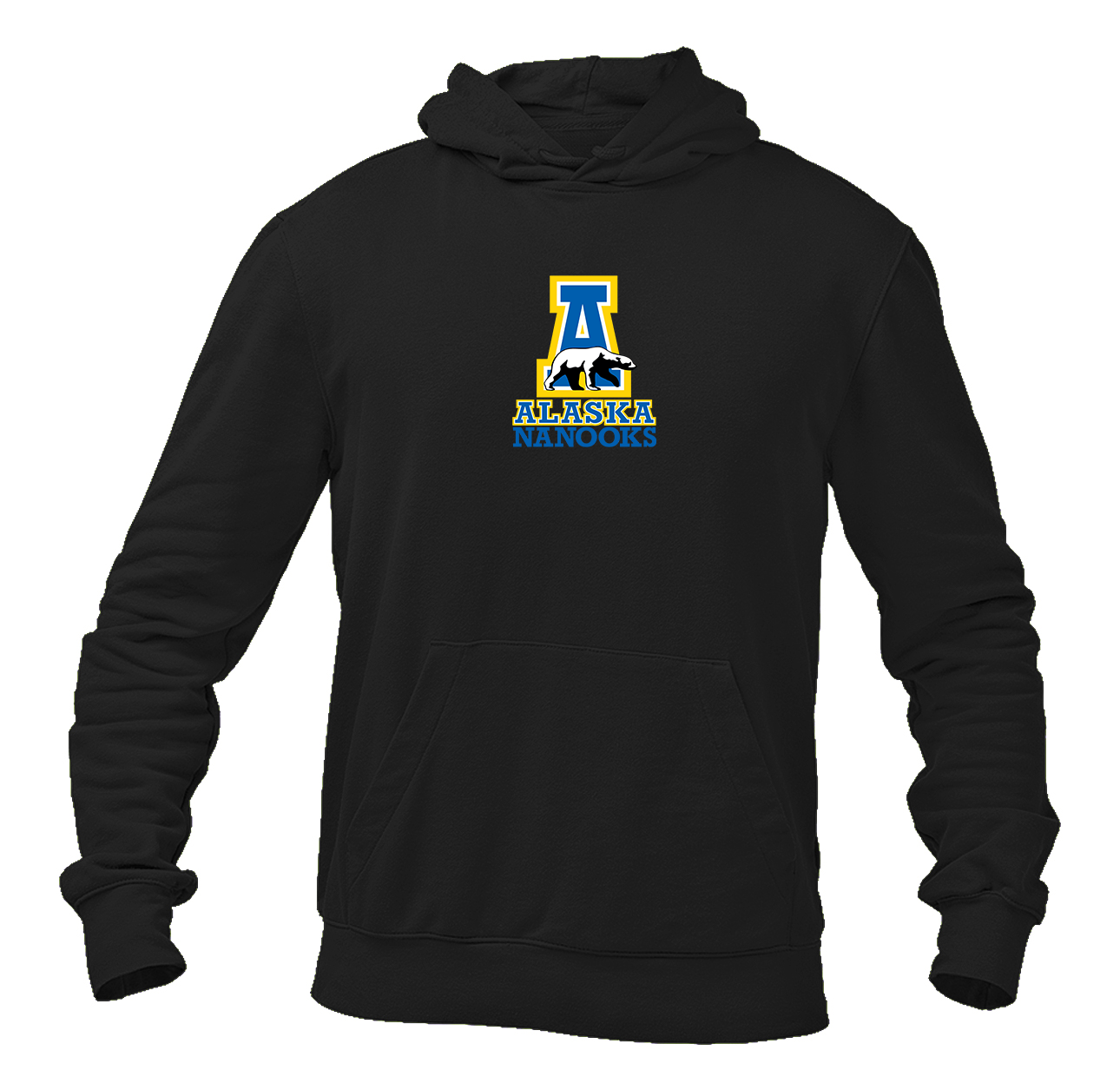Men's Alaska Nanooks Gildan  Heavy Blend Hooded Sweatshirt