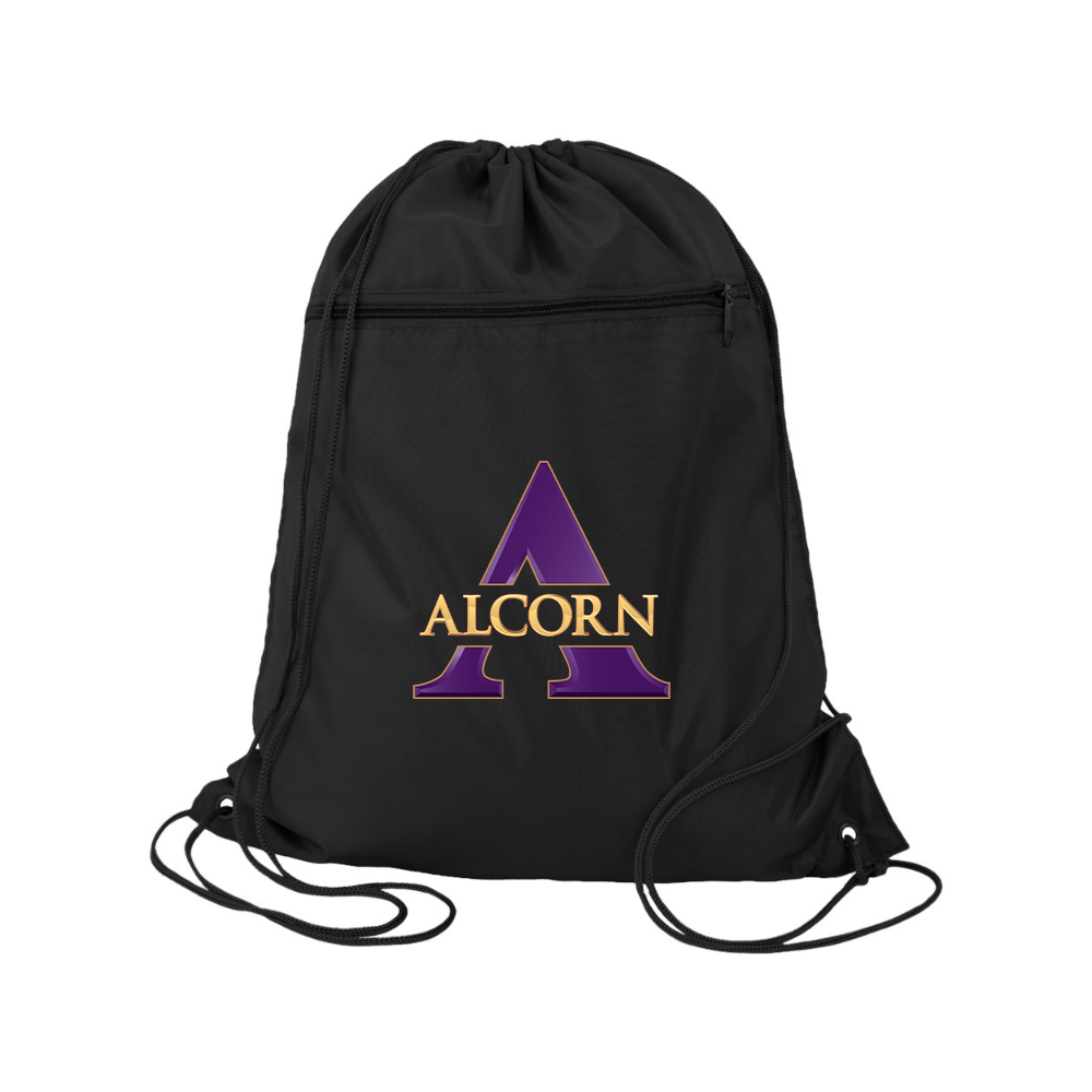 Alcorn State Braves Q-Tees - Polyester Cinchpack
