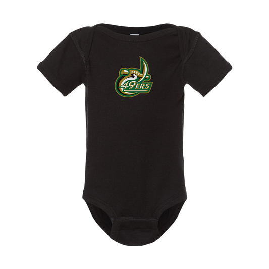 Charlotte 49ers Rabbit Skins Infant Baby Rib Bodysuit