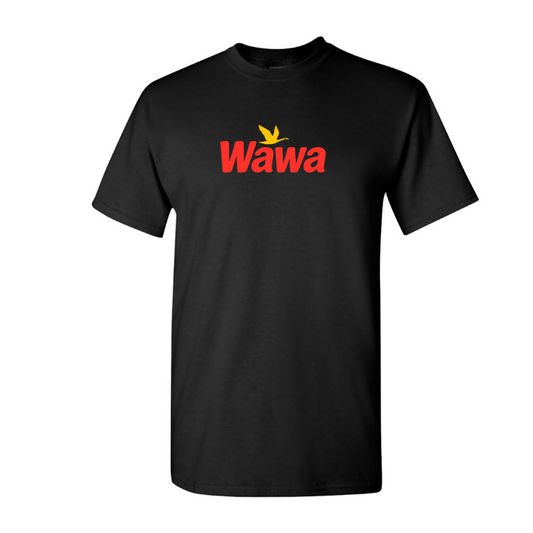 Men's Wawa Gas Station Logo Cotton T-Shirt