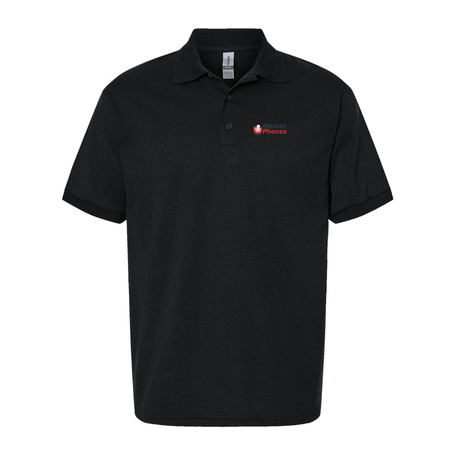 Men's MarketPhones.com Logo Dry Blend Polo