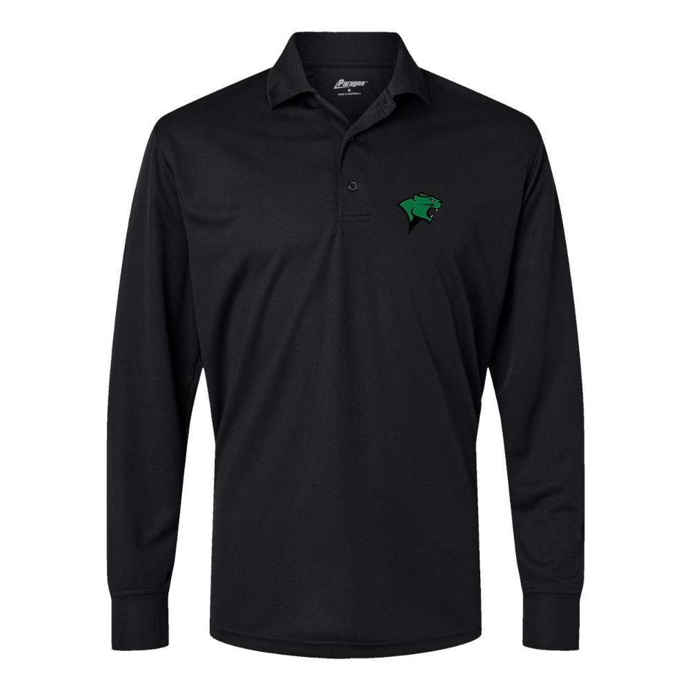 Men's Chicago State Cougars  Paragon Prescott Long Sleeve Polo