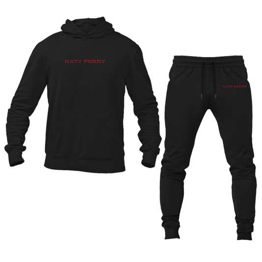 Men's Katy Perry Logo Hoodie Joggers Set