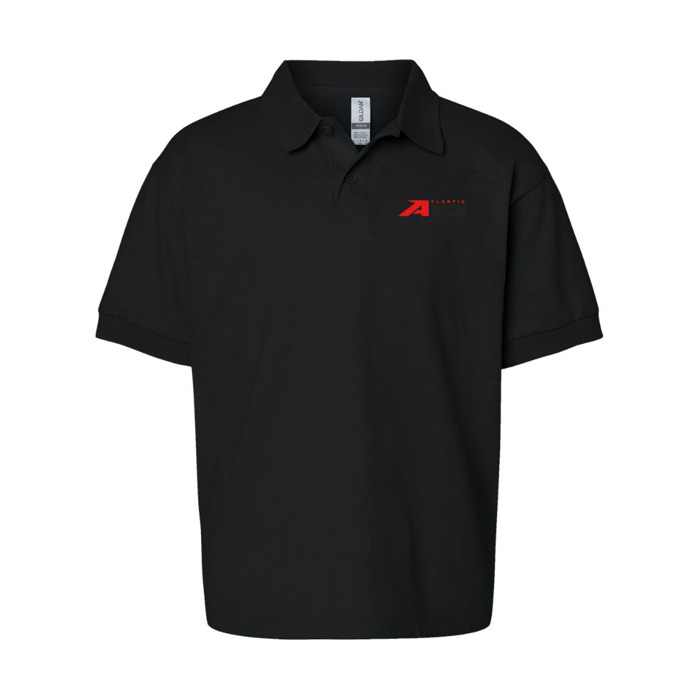 Youth  Atlantic 10 Conference  Gildan Dry Blend Jersey Polo