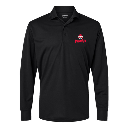 Men's  Wendy_s Paragon Prescott Long Sleeve Polo