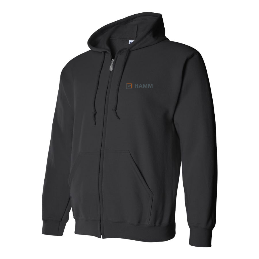 Men's Hamm Logo Zipper Hoodie