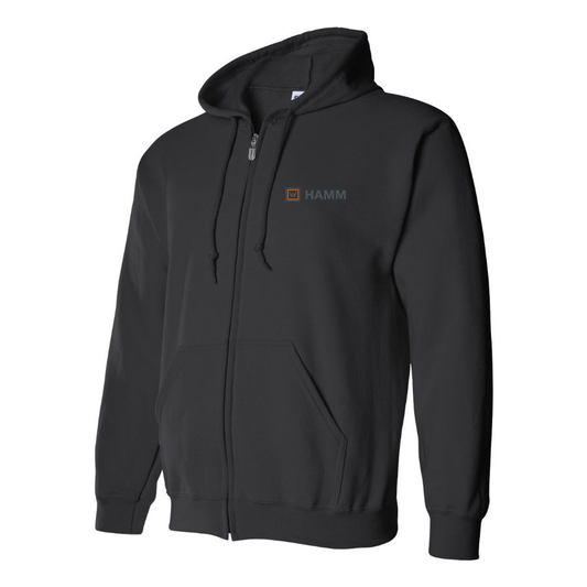 Men's Hamm Logo Zipper Hoodie