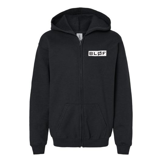 Youth BLØF  Gildan Heavy Blend Full Zip Hooded Sweatshirt