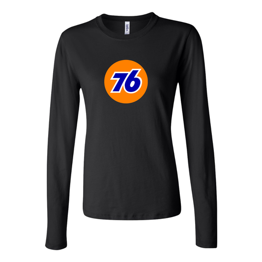 BELLA CANVAS Women’s 76 Gas Station Jersey Long Sleeve Tee