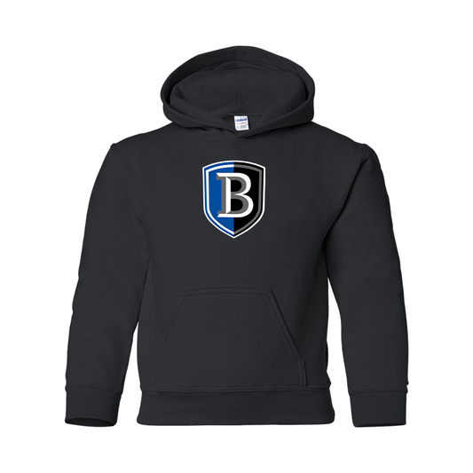 Youth  Bentley Falcons Gildan Heavy Blend  Hooded Sweatshirt