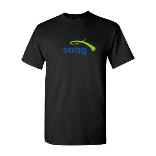 Men's Song Logo Cotton T-Shirt