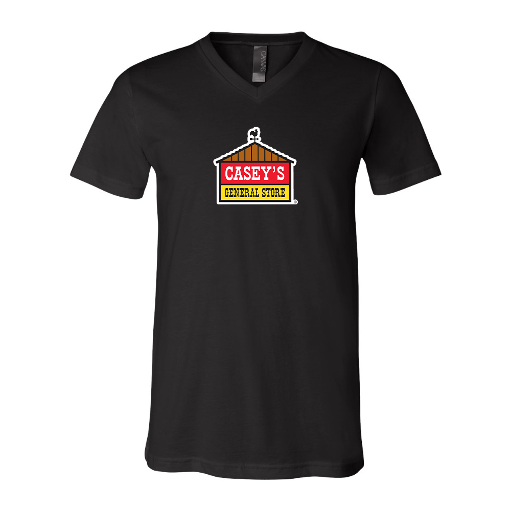 Casey's General Store BELLA  CANVAS - Jersey V-Neck T-Shirt