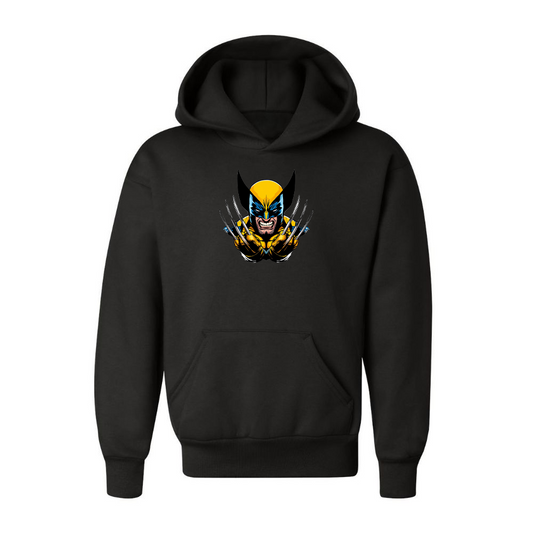 Youth Wolverine 2025 Art  Pullover Hoodie