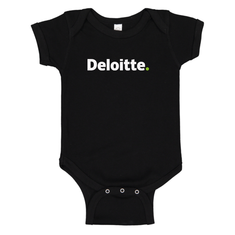 Deloitte Logo Baby Onesie Romper