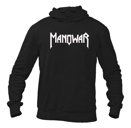 Men's Manowar Logo Pullover Hoodie