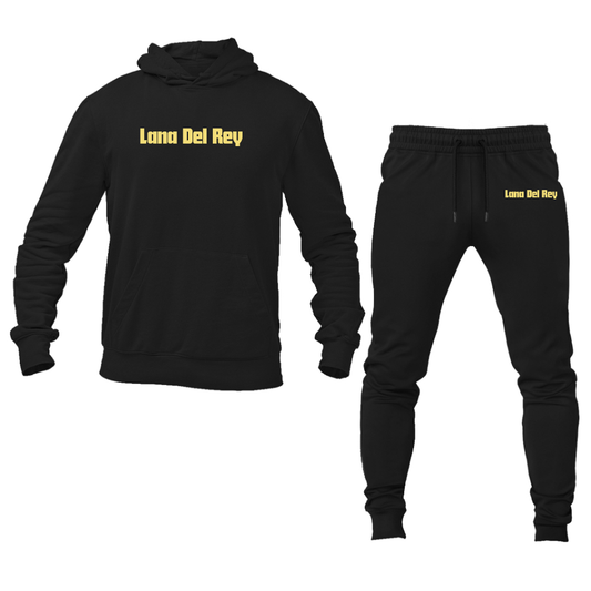 Men's Lana Del Rey Logo Hoodie Joggers Set