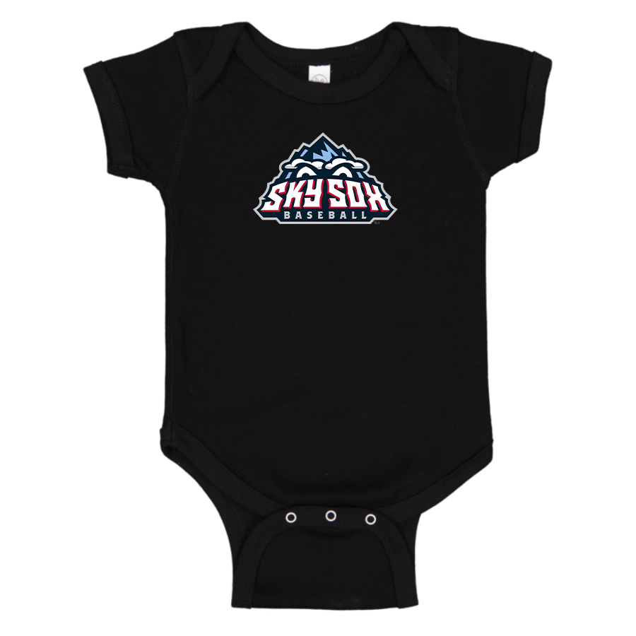 Colorado Springs Sky Sox Logo Baby Onesie Romper