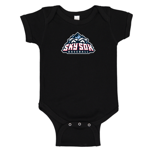 Colorado Springs Sky Sox Logo Baby Onesie Romper