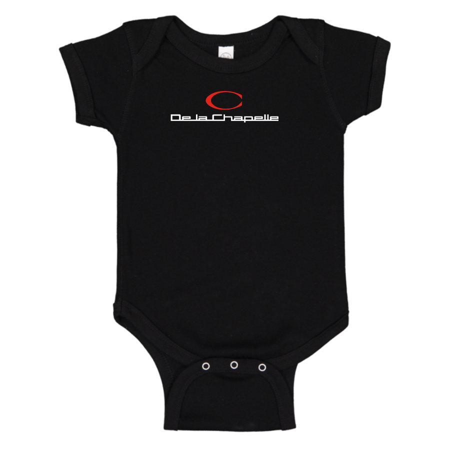 De La Chapelle  Logo Baby Onesie Romper