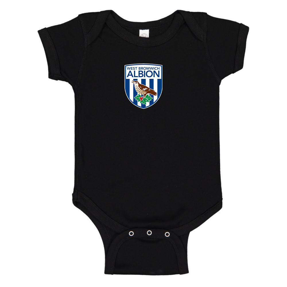 West Bromwich Albion Soccer Baby Onesie Romper