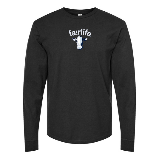 Men's Fairlife Logo Cotton Long Sleeve T-Shirt