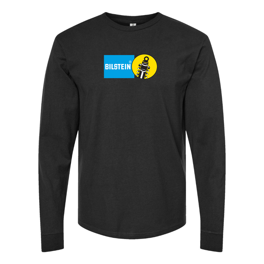 Men's Bilstein Logo Cotton Long Sleeve T-Shirt