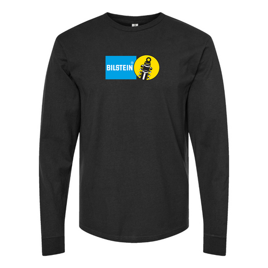 Men's Bilstein Logo Cotton Long Sleeve T-Shirt