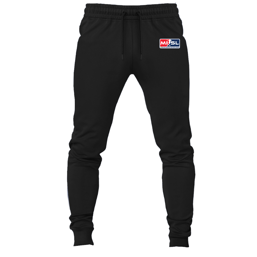 Men's Major Indoor Soccer League Logo Sweatpants Joggers