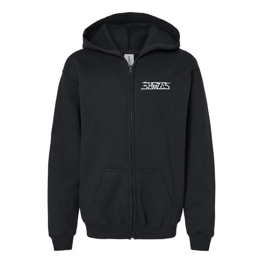Youth Eagles Gildan Heavy Blend Full Zip Hooded Sweatshirt