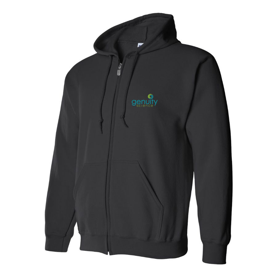 Men's Genuity Science Logo Zipper Hoodie