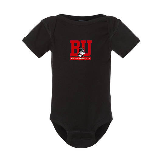 Boston University Terriers Rabbit Skins Infant Baby Rib Bodysuit