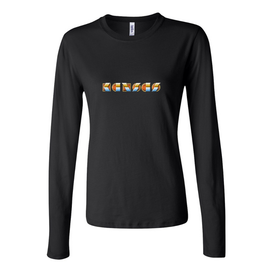 BELLA CANVAS Kansas Jersey Long Sleeve Tee