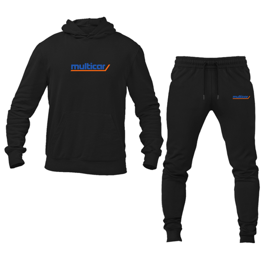 Men's Multicar Logo Hoodie Joggers Set