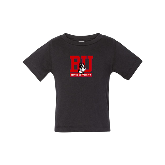 Boston University Terriers BELLA CANVAS Infant Jersey Tee