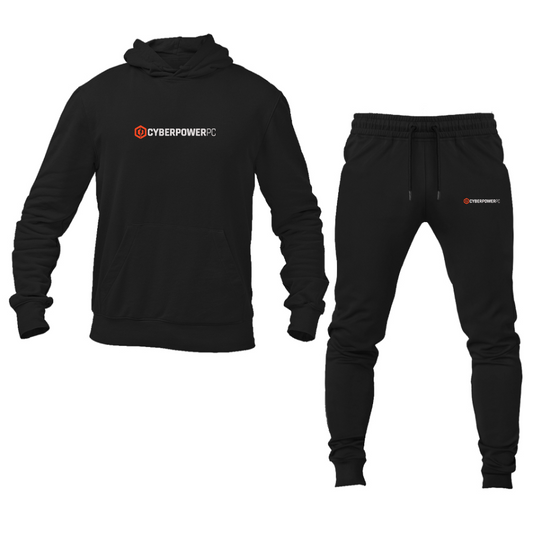 Men's CyberPowerPC Logo Hoodie Joggers Set