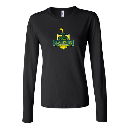 BELLA CANVAS Clarkson Golden Knights Jersey Long Sleeve Tee
