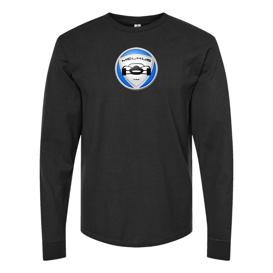 Men's Melkus Logo Cotton Long Sleeve T-Shirt