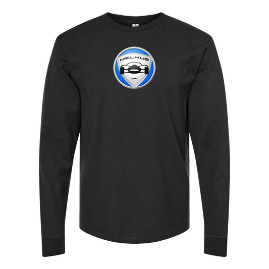 Men's Melkus Logo Cotton Long Sleeve T-Shirt