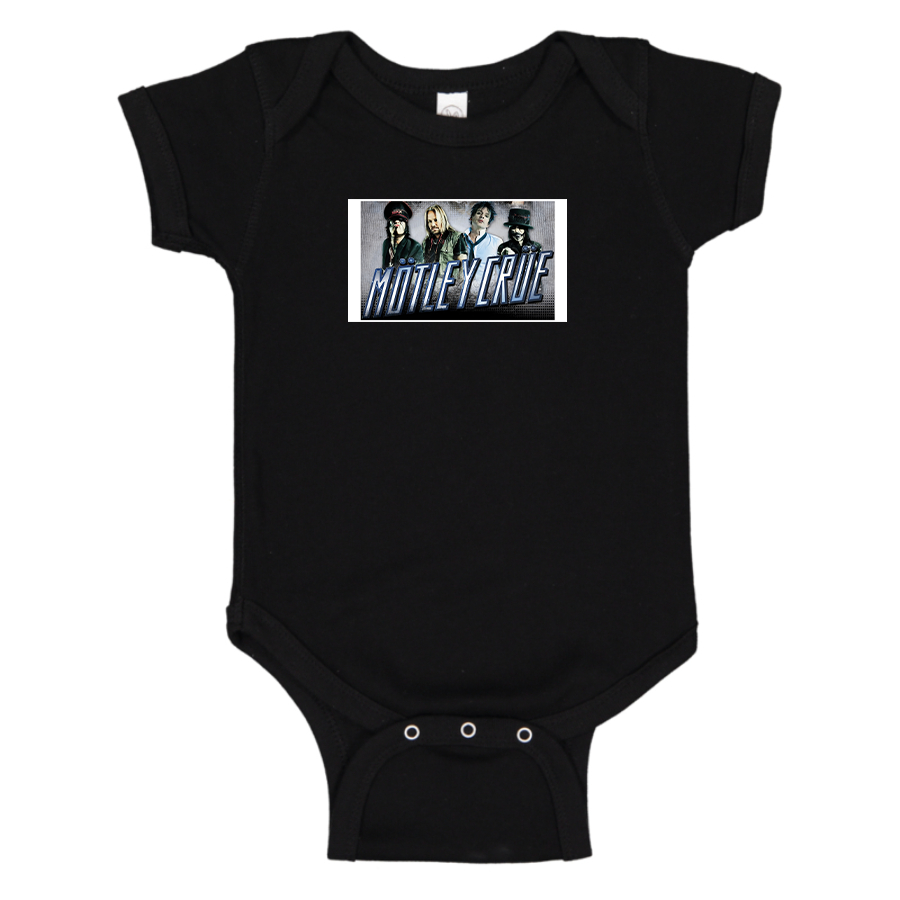 Motley Crue Logo Baby Onesie Romper