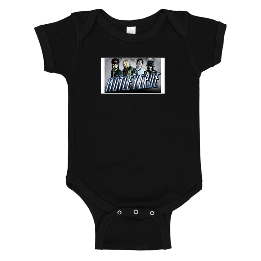Motley Crue Logo Baby Onesie Romper