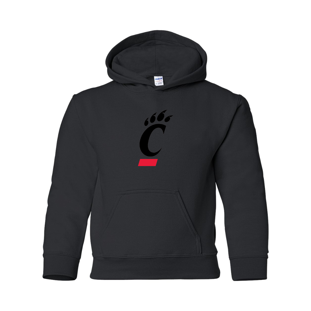 Youth  Cincinnati Bearcats Gildan Heavy Blend  Hooded Sweatshirt