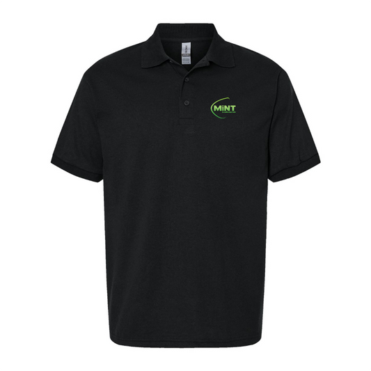 Men's Mint Radio Logo Dry Blend Polo