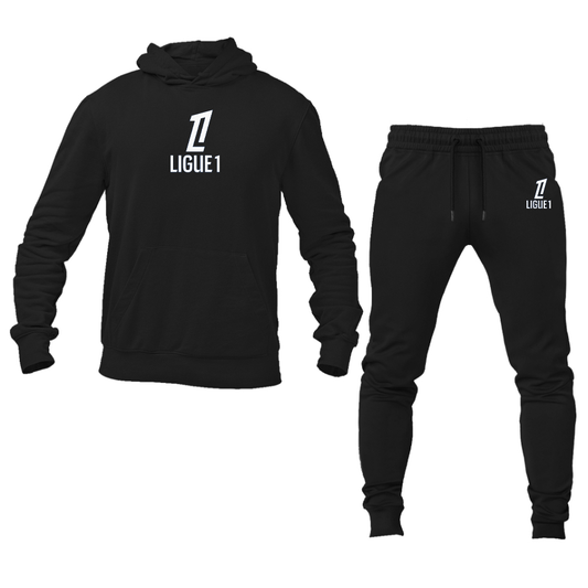 Men's Ligue 1 Logo Hoodie Joggers Set