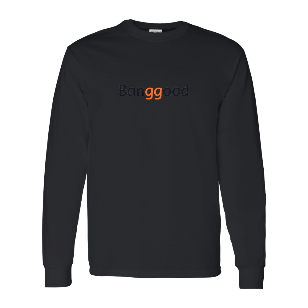 Men's  Banggood  Gildan Heavy Cotton Long Sleeve T-Shirt