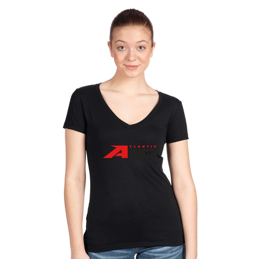 Women's Atlantic 10 Conference  Next Level V-Neck T-Shirt