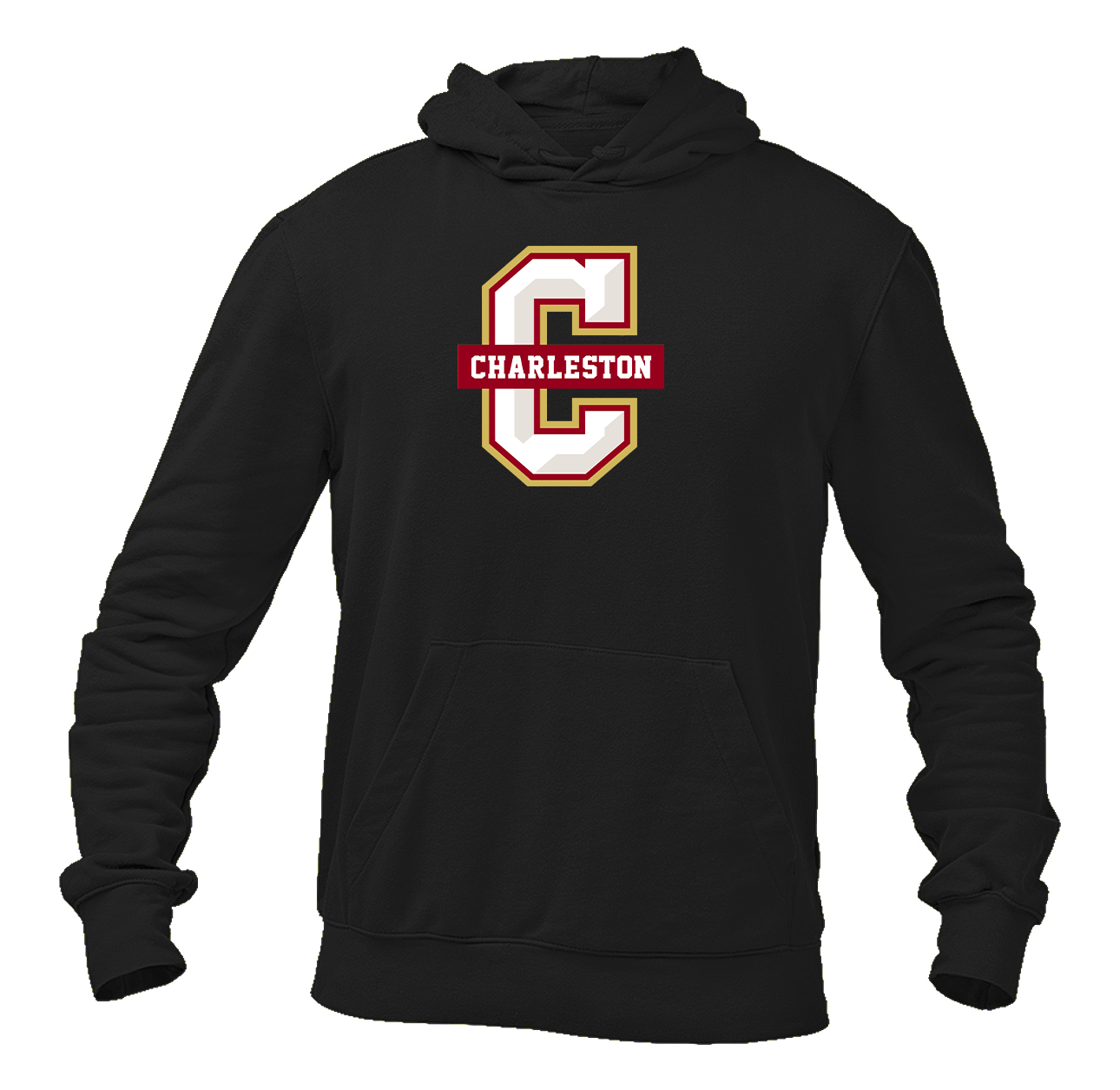 Men's Charleston Cougars Heavy Blend Hooded Sweatshirt